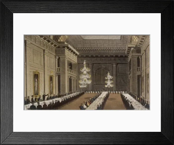 Framed Print : Dr Syntax / Freemasons Hal Framed Print : Dr Syntax / Freemasons Hal