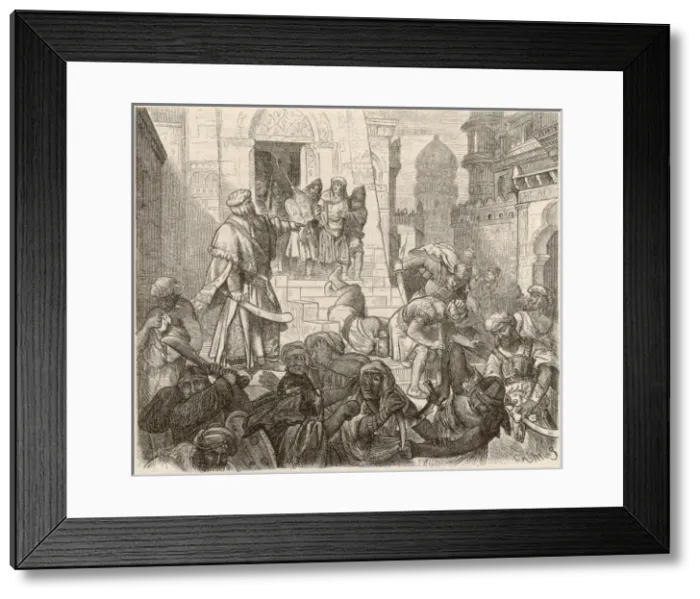 Framed Print : Moors in Spain / 1091 Framed Print : Moors in Spain / 1091