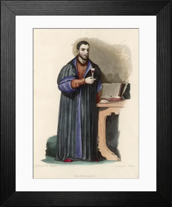 Framed Print : Rabelais (Triqueti) Framed Print : Rabelais (Triqueti)