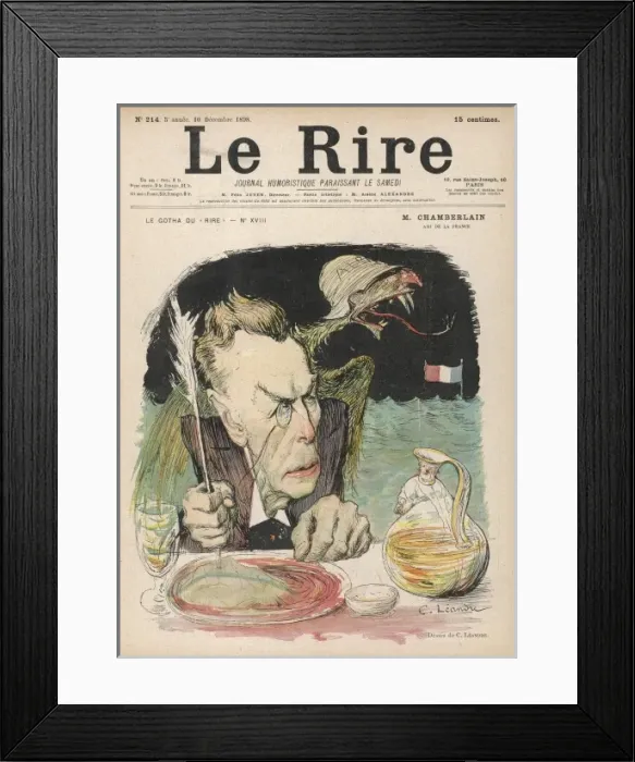 Framed Print : Jos Chamberlain / Leandre Framed Print : Jos Chamberlain / Leandre