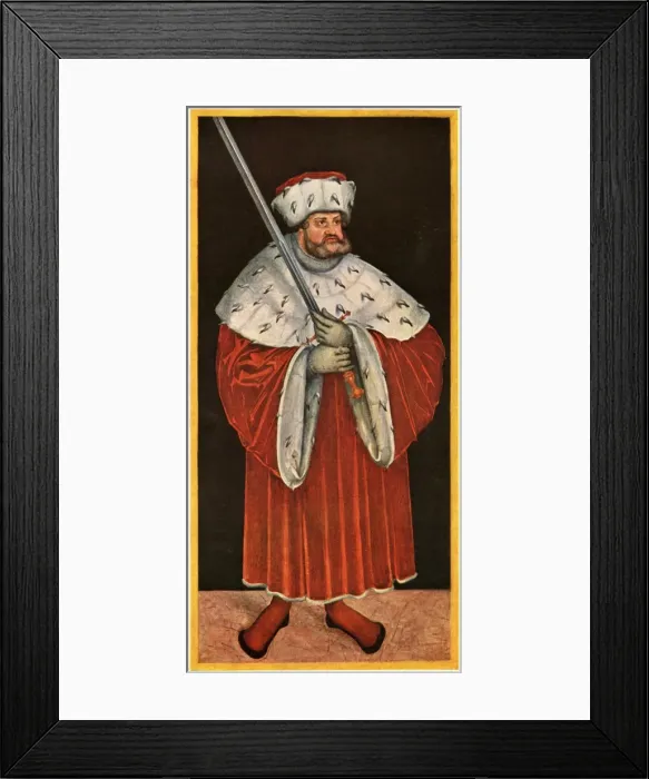 Framed Print : Friedrich III Weise / Cran Framed Print : Friedrich III Weise / Cran