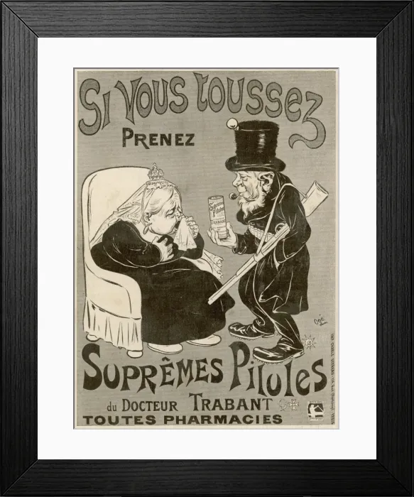 Framed Print : Victoria / Cocorico / Advert Framed Print : Victoria / Cocorico / Advert