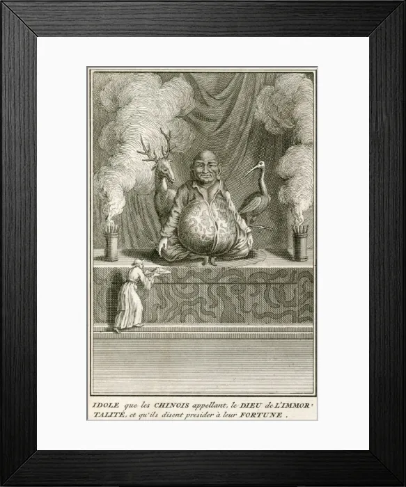 Framed Print : Chinese Deity of Fortune Framed Print : Chinese Deity of Fortune