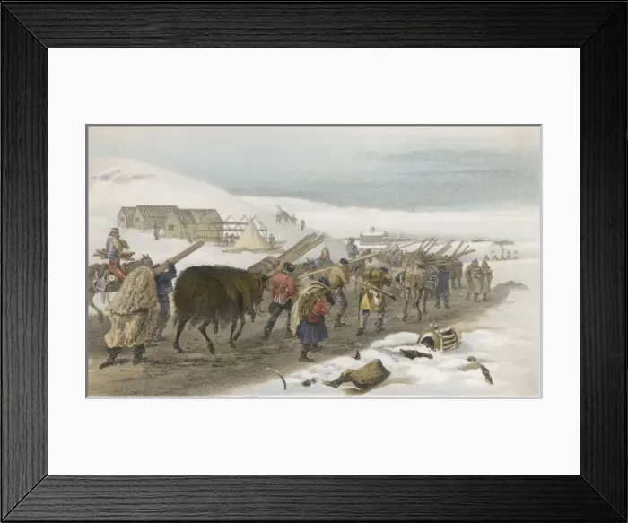 Framed Print : Supplies, Balaklava Framed Print : Supplies, Balaklava