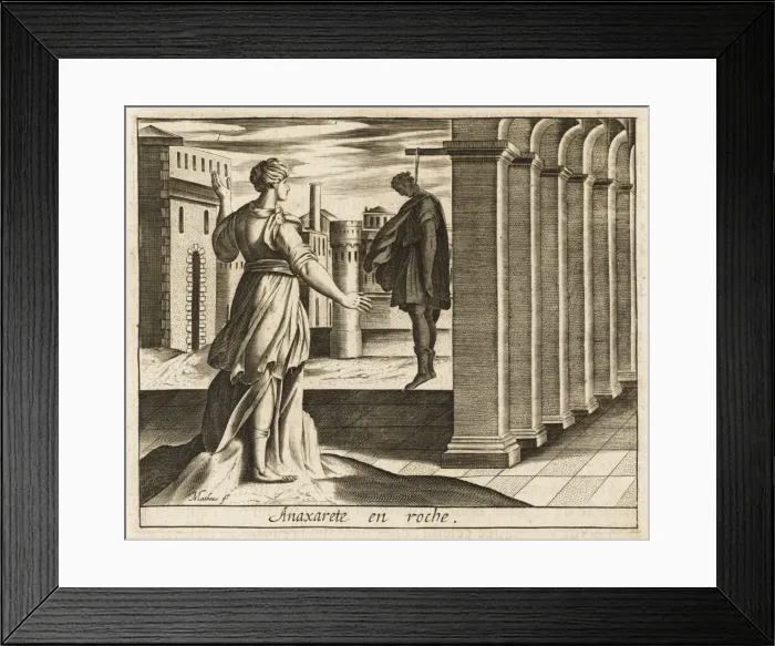 Framed Print : Anaxarete into Stone Framed Print : Anaxarete into Stone