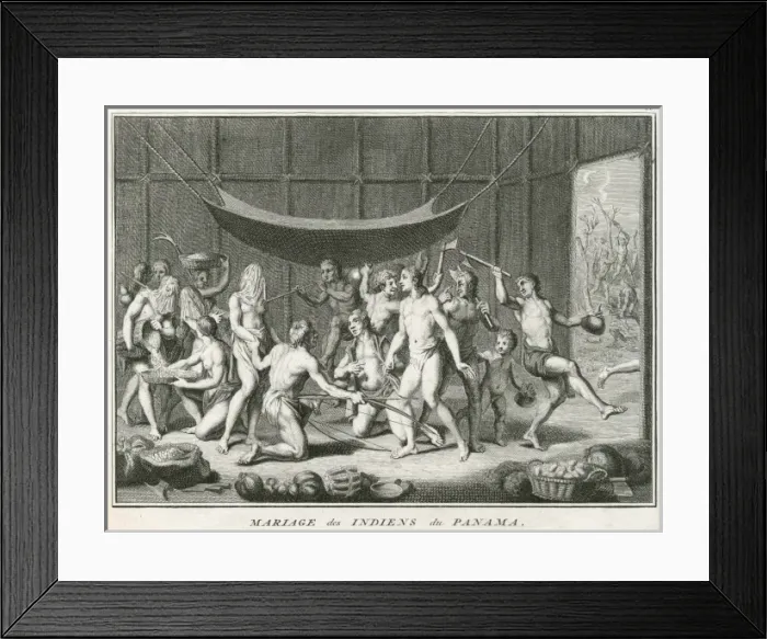 Framed Print : Marriage Ceremony, Panama Framed Print : Marriage Ceremony, Panama