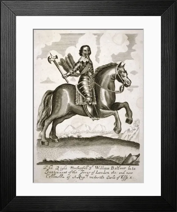 Framed Print : Sir William Balfore Framed Print : Sir William Balfore