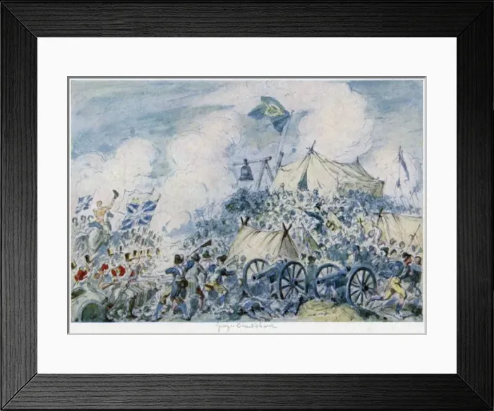 Framed Print : Vinegar Hill 1798 Framed Print : Vinegar Hill 1798