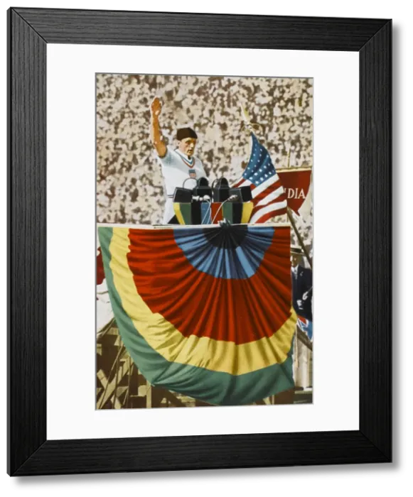 Framed Print : Olympics / 1932 / Oath Framed Print : Olympics / 1932 / Oath