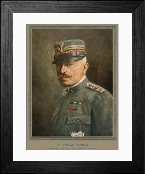 Framed Print : Luigi Cadorna / Ils Ww1 Framed Print : Luigi Cadorna / Ils Ww1