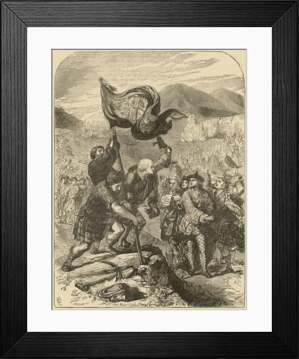 Framed Print : Chas. Stuart / Standard Framed Print : Chas. Stuart / Standard