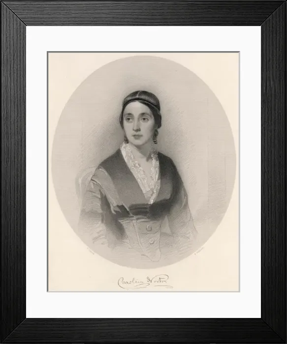 Framed Print : Caroline Norton / Carrick Framed Print : Caroline Norton / Carrick