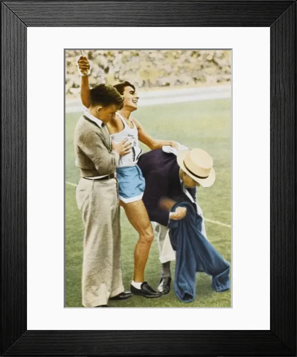 Framed Print : Olympics / 1932 / Marathon Framed Print : Olympics / 1932 / Marathon