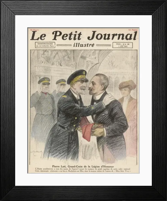 Framed Print : Pierre Loti / P Journal 22 Framed Print : Pierre Loti / P Journal 22