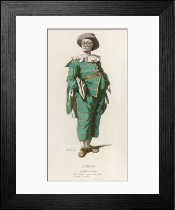 Framed Print : French Theatre / Matthieu Framed Print : French Theatre / Matthieu