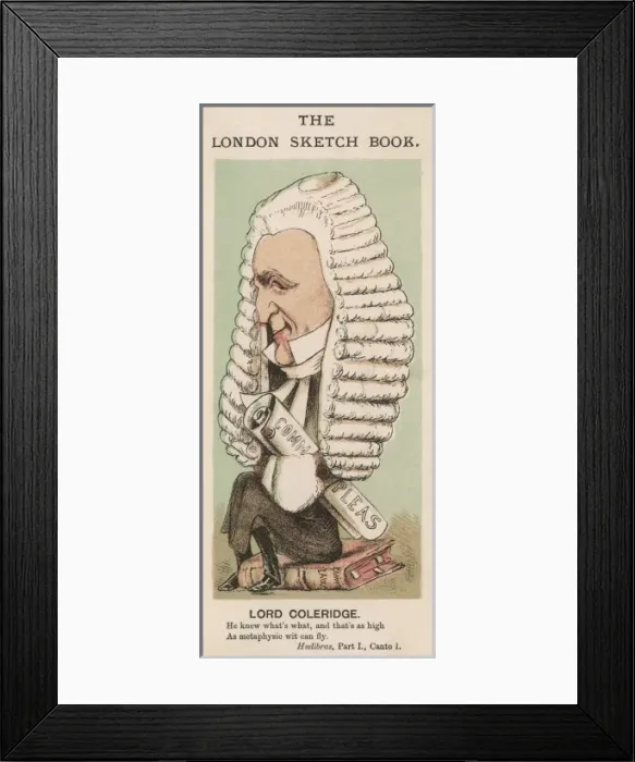 Framed Print : Coleridge / Lon Sketch Bk Framed Print : Coleridge / Lon Sketch Bk