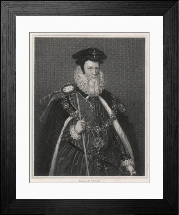 Framed Print : William Cecil / Burghley Framed Print : William Cecil / Burghley