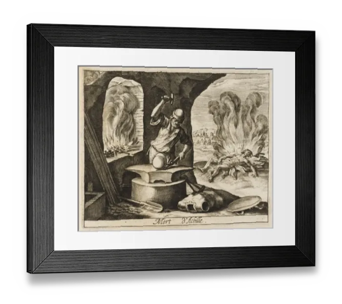 Framed Print : Death of Achilles Framed Print : Death of Achilles