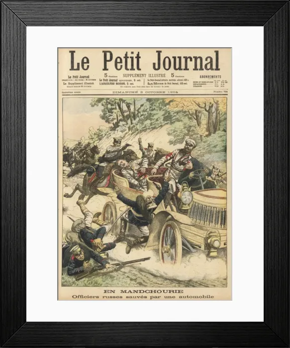 Framed Print : Rus-Jap War / Escape Framed Print : Rus-Jap War / Escape