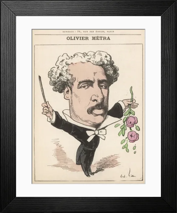 Framed Print : Metra / Olivier / Hommes D a Framed Print : Metra / Olivier / Hommes D a