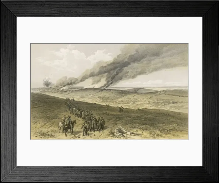 Framed Print : Attacking Sebastopol Framed Print : Attacking Sebastopol