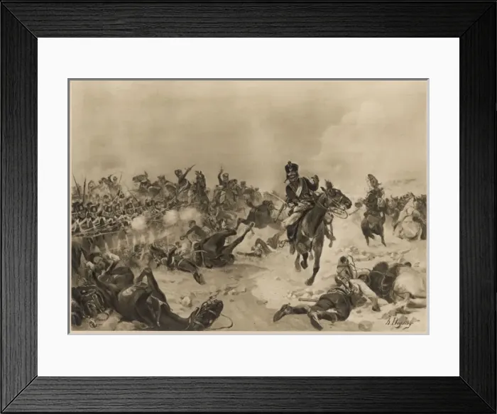 Framed Print : FUENTES D ONORO 1811 Framed Print : FUENTES D ONORO 1811