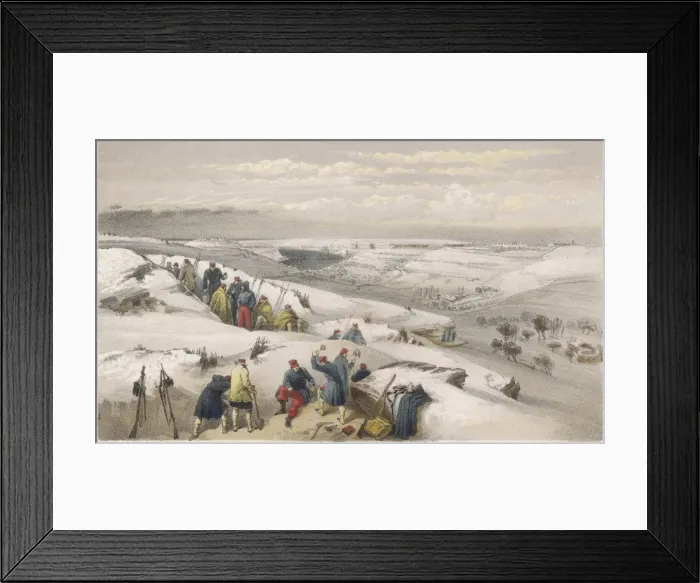 Framed Print : French at Sebastopol Framed Print : French at Sebastopol
