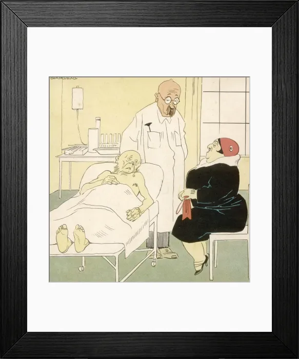 Framed Print : British Financial Crisis Framed Print : British Financial Crisis