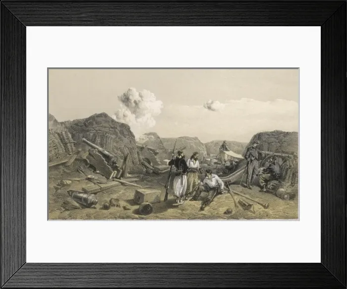 Framed Print : Sebastopol Defences Framed Print : Sebastopol Defences