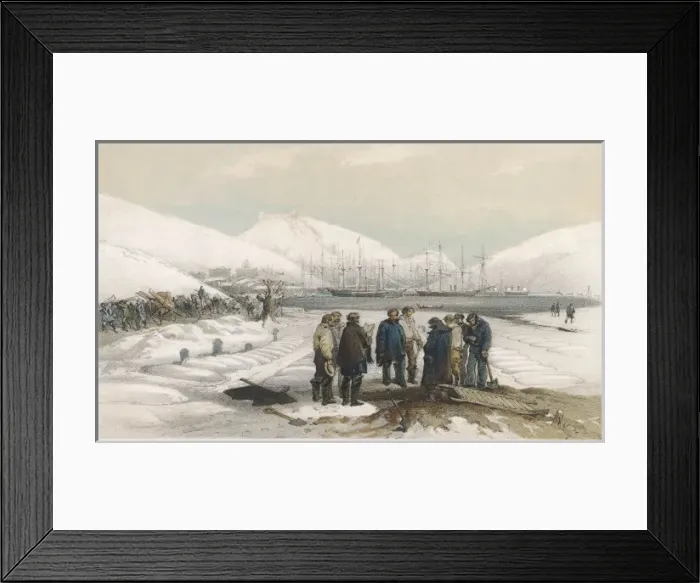 Framed Print : Graves at Balaklava Framed Print : Graves at Balaklava