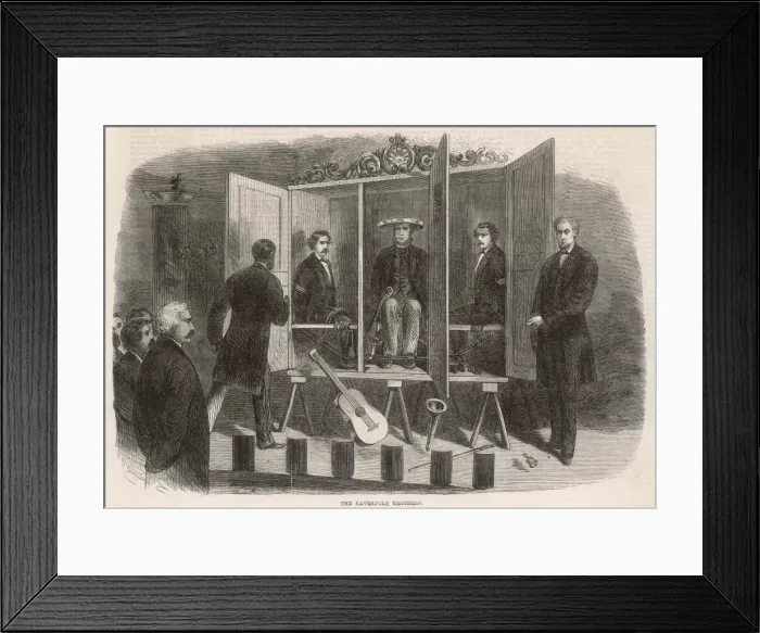 Framed Print : Davenport Brothers Framed Print : Davenport Brothers