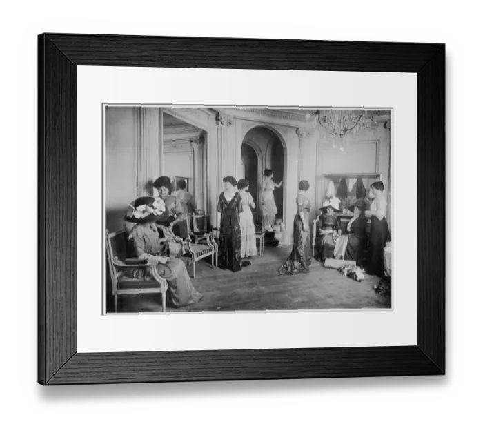 Framed Print : Fashion House / Doucet Framed Print : Fashion House / Doucet