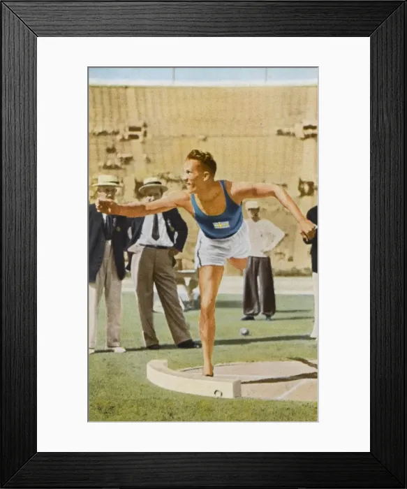 Framed Print : Olympics / 1932 / Decathlon Framed Print : Olympics / 1932 / Decathlon