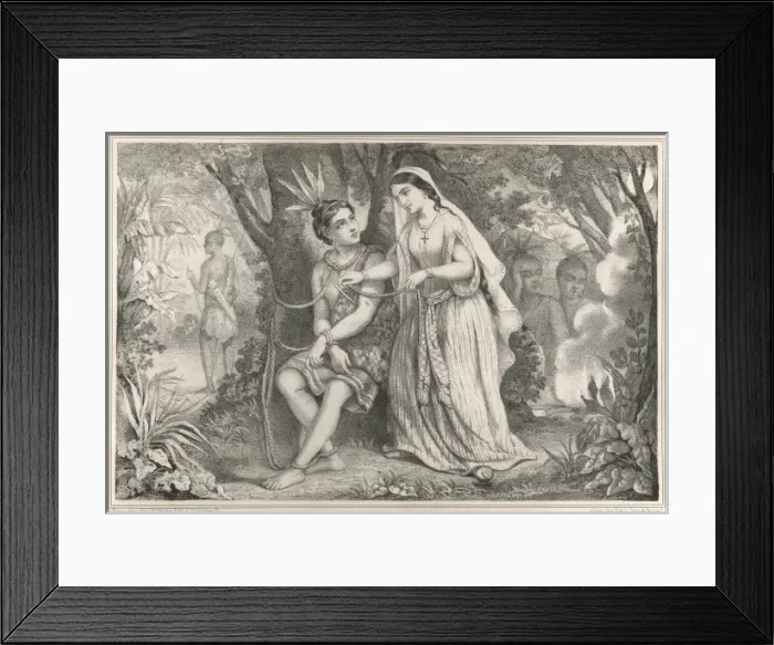 Framed Print : Chateaubriand / Atala Framed Print : Chateaubriand / Atala
