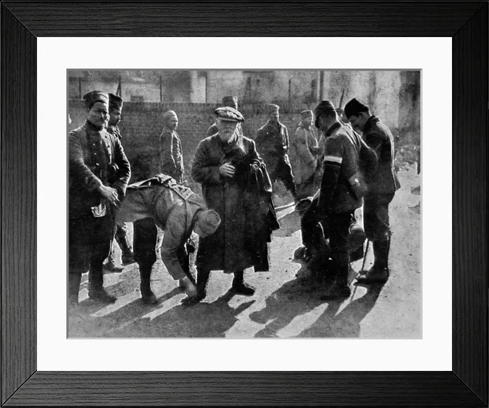 Framed Print : A war-artist at the front Framed Print : A war-artist at the front