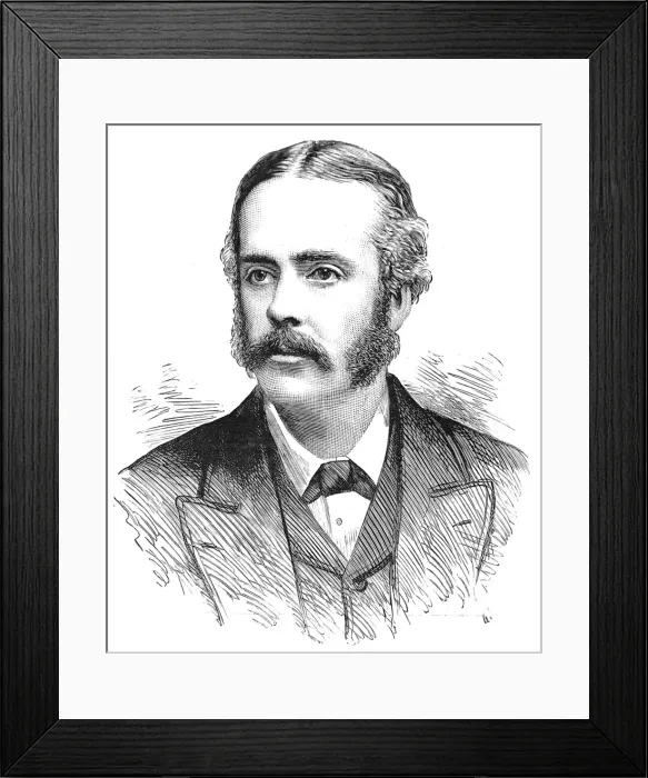 Framed Print : Arthur James Balfour, 1st Earl of Balfour, (1848-1930)