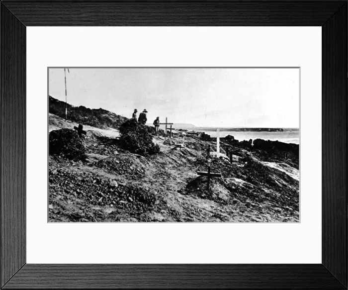 Framed Print : Cemetery for Australian officers at Gallipoli Framed Print : Cemetery for Australian officers at Gallipoli