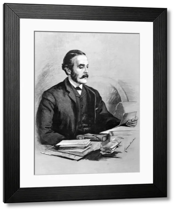 Framed Print : Arthur James Balfour, 1st Earl of Balfour, (1848-1930) Framed Print : Arthur James Balfour, 1st Earl of Balfour, (1848-1930)