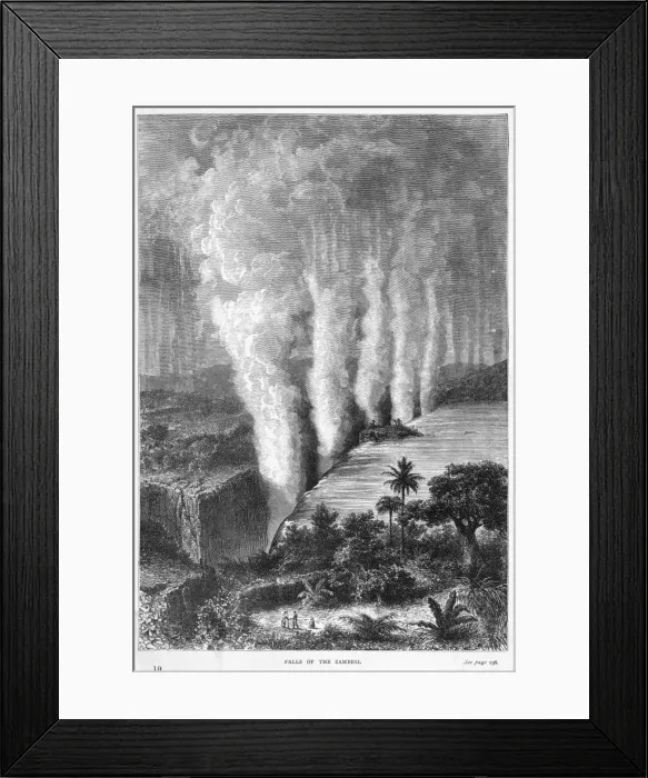 Framed Print : Zimbabwe Victoria Falls Framed Print : Zimbabwe Victoria Falls