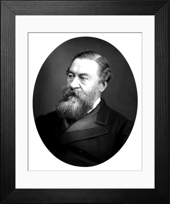 Framed Print : Sir Samuel Baker (1821-1893) Framed Print : Sir Samuel Baker (1821-1893)