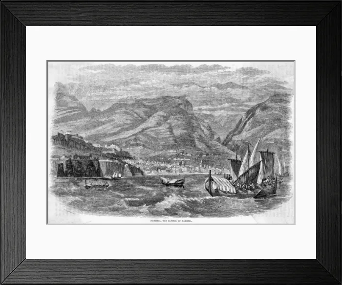 Framed Print : Atlantic Is. Madeira Framed Print : Atlantic Is. Madeira