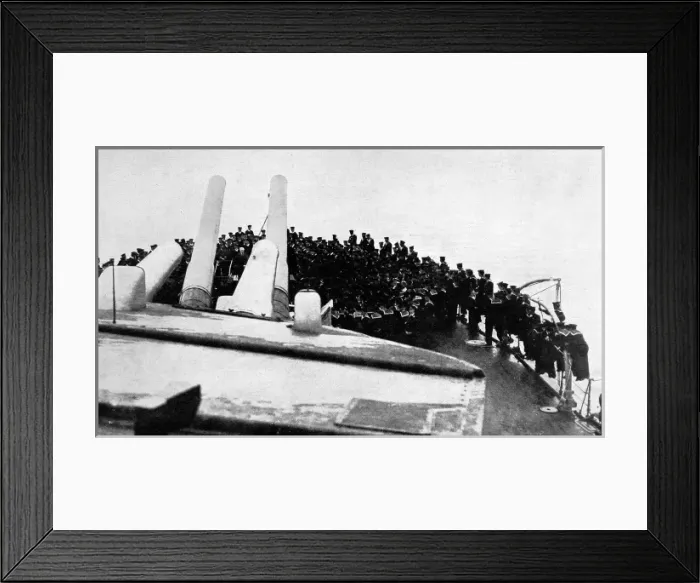 Framed Print : Mr. Asquith speaking on the Iron Duke Framed Print : Mr. Asquith speaking on the Iron Duke
