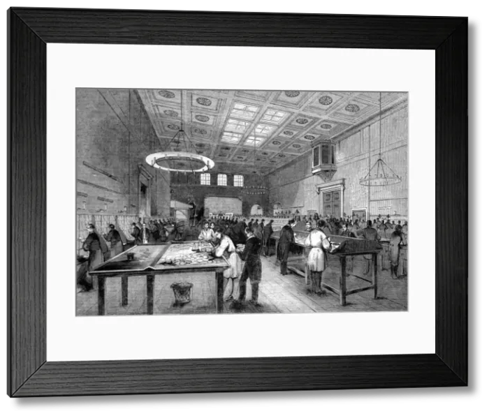 Framed Print : The inland letter office Framed Print : The inland letter office