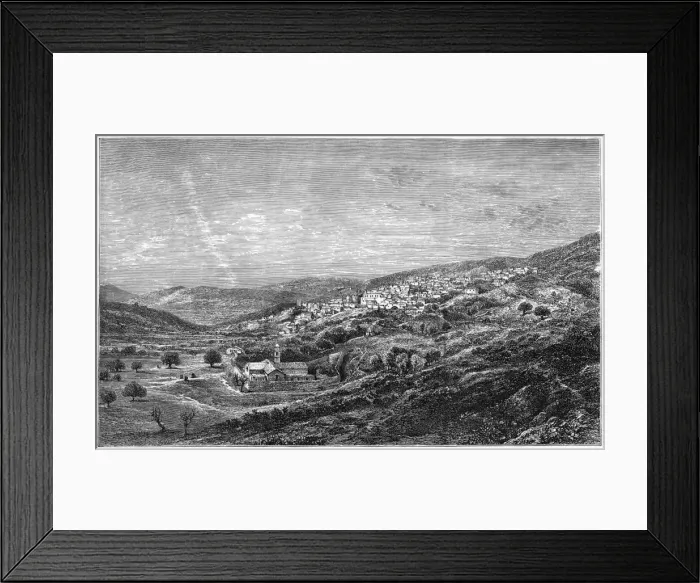 Framed Print : Israel Nazareth Framed Print : Israel Nazareth