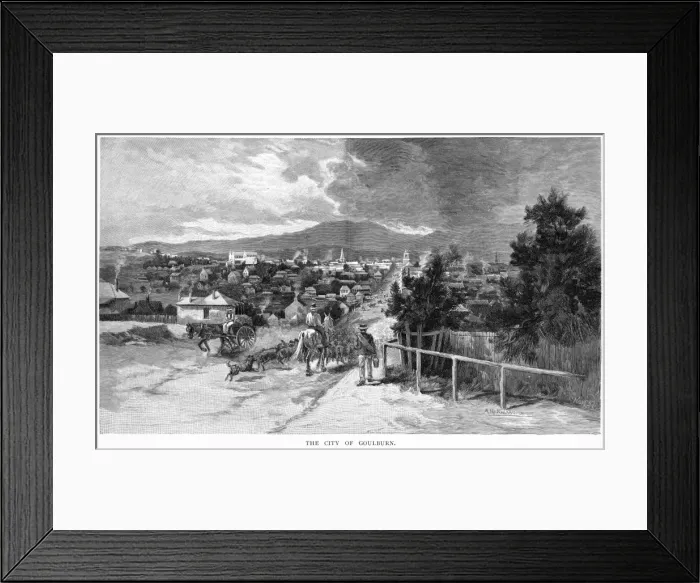 Framed Print : Australia Goulburn Framed Print : Australia Goulburn