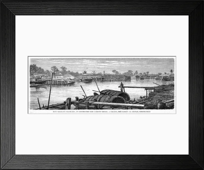 Framed Print : Vietnam Saigon Framed Print : Vietnam Saigon