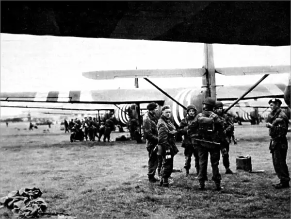 Gliders ready for Operation Market Garden Second World War