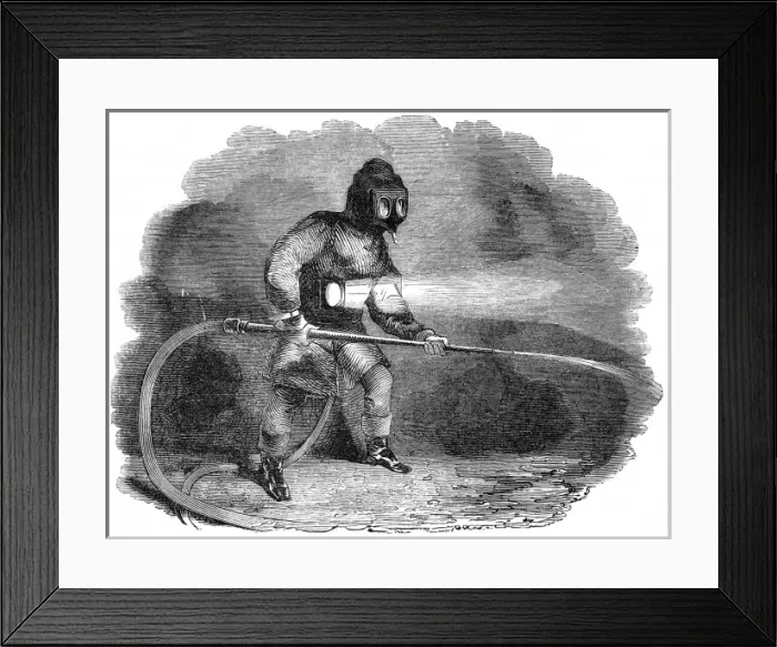 Framed Print : Fire Brigadier, 1843 Framed Print : Fire Brigadier, 1843