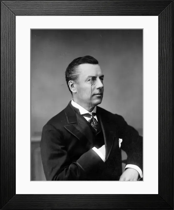 Framed Print : Joseph Chamberlain MP, (1836-1914) Framed Print : Joseph Chamberlain MP, (1836-1914)