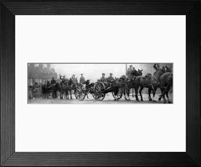 Framed Print : Enemy guns at the Lord Mayors Show Framed Print : Enemy guns at the Lord Mayors Show
